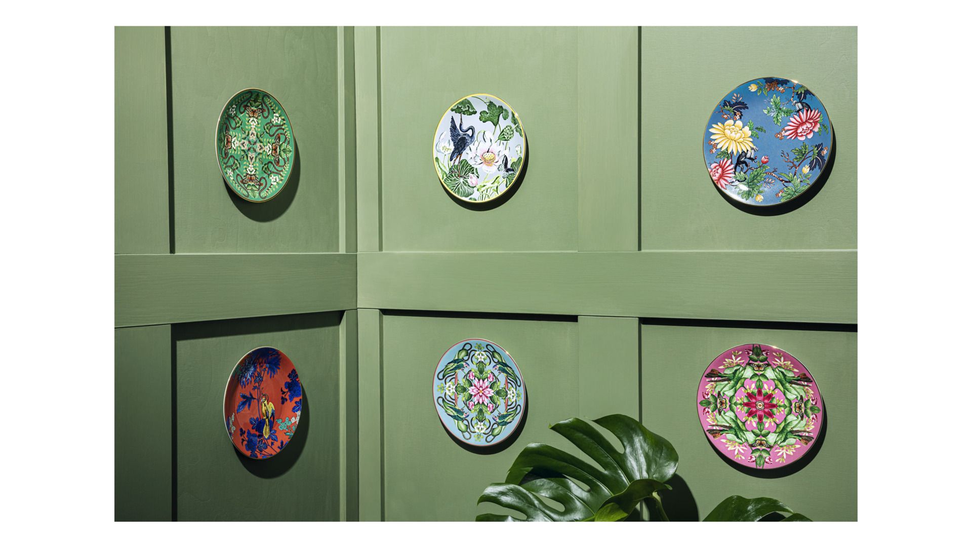 Тарелка десертная Wedgwood Wonderlust Sapphire Garden Plate 1057263