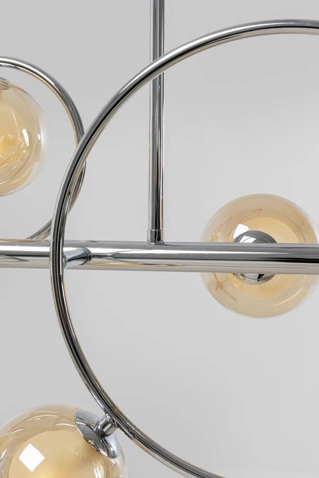 Подвесной светильник KARE Hängeleuchte Universe Chrome 55402