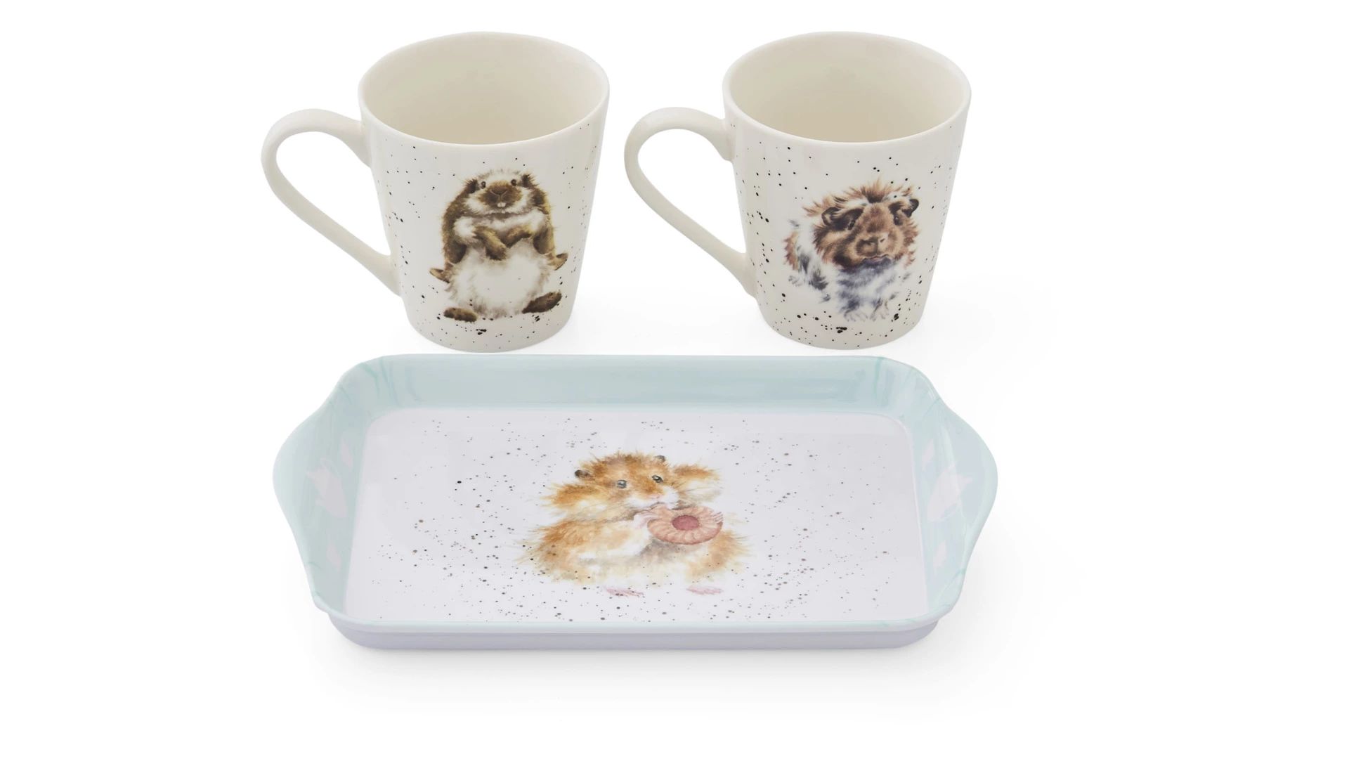 Набор кружек Pimpernel Wrendale Designs Hamster Mug & Tray Set X0011659139