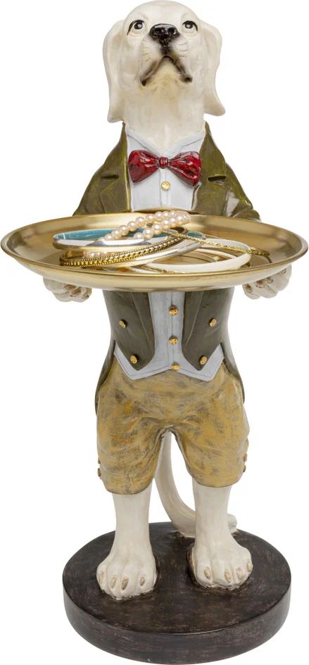 Мелочница KARE Deko Figur Gentleman Dog Tray 56919
