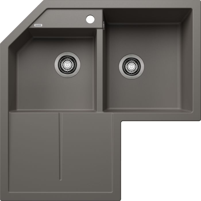Кухонная мойка Blanco Metra 9E Silgranit Volcano Grey 526798
