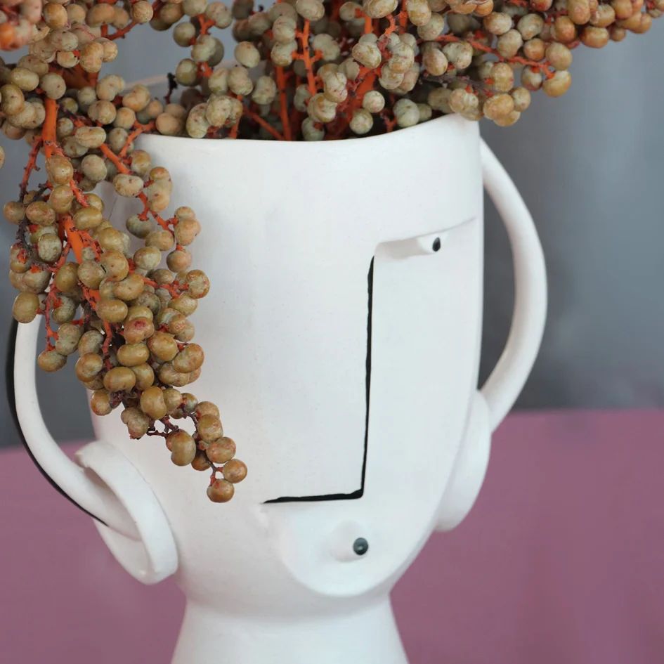 Ваза KARE Vase Face Pot 51689