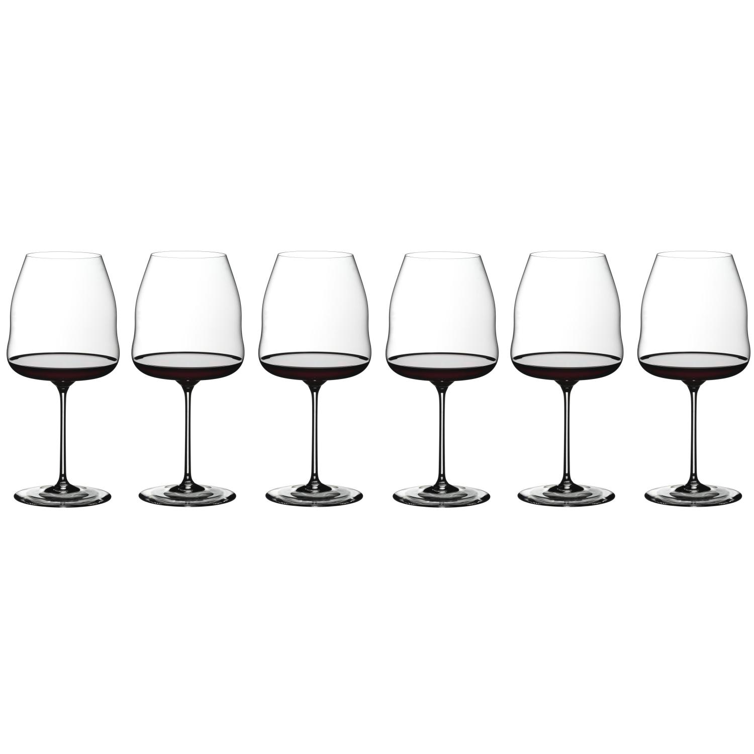 6 бокалов для красного вина RIEDEL Winewings Party Set Pinot Noir/Nebbiolo 950 мл
