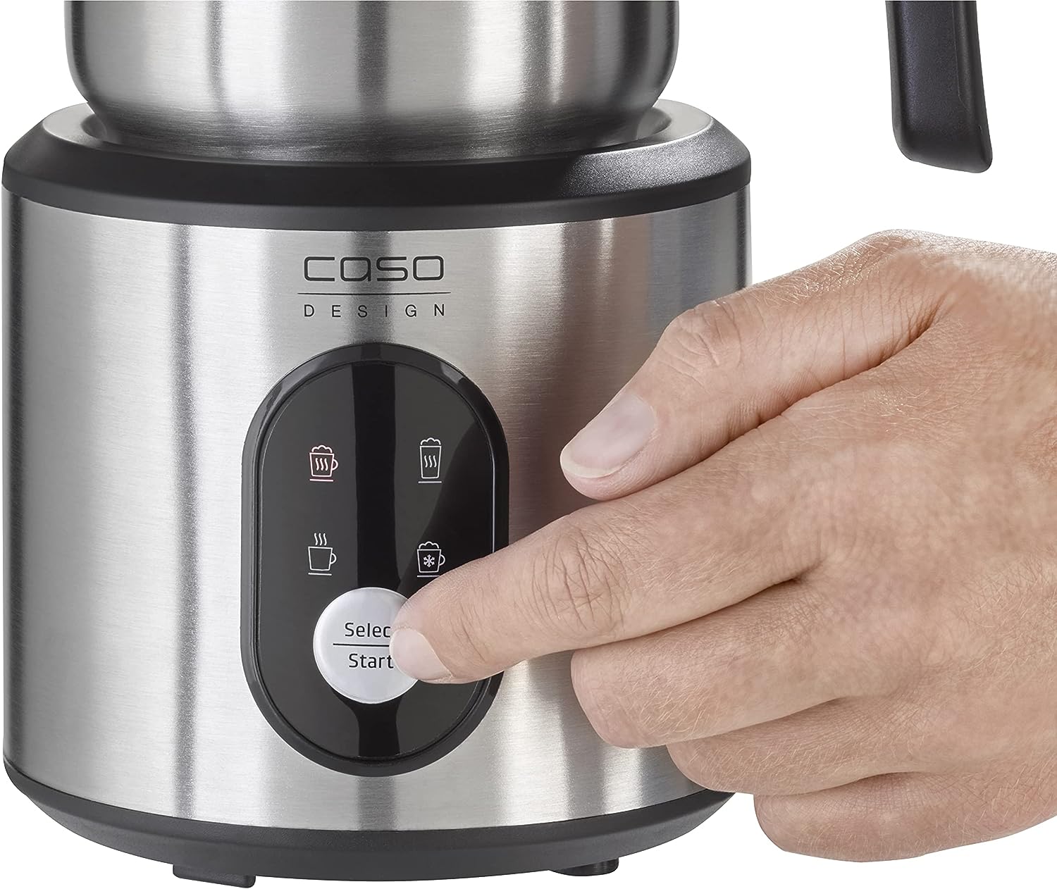 Вспениватель молока Caso Crema & Choco Inox