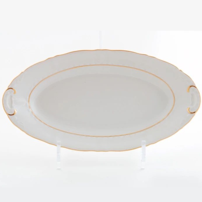 Блюдо овальное Leander Sonata Tenká Zlatá Odbočka 07111513-1139