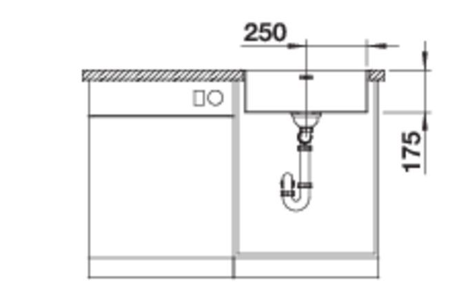 Кухонная мойка Blanco Supra 500-IF/A 526355