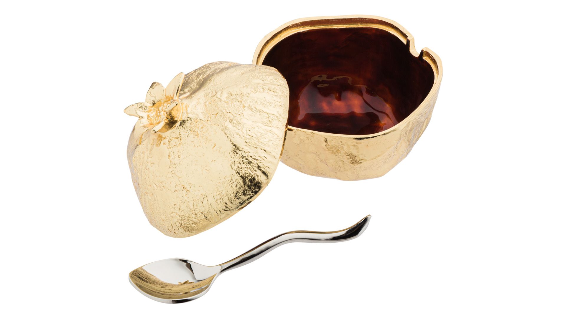 Сахарница с ложкой Michael Aram Pomegranate 175226