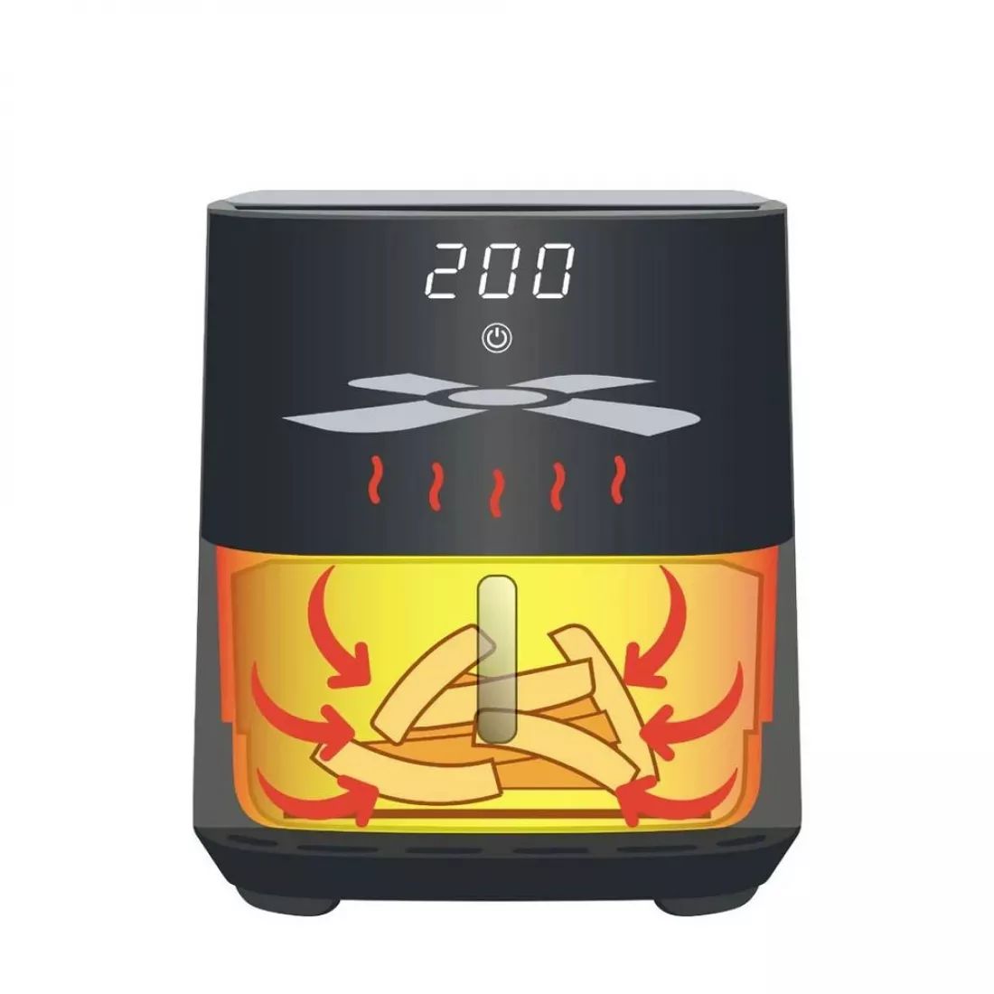 Аэрофритюрница Proficook PC-FR 1269 H inox