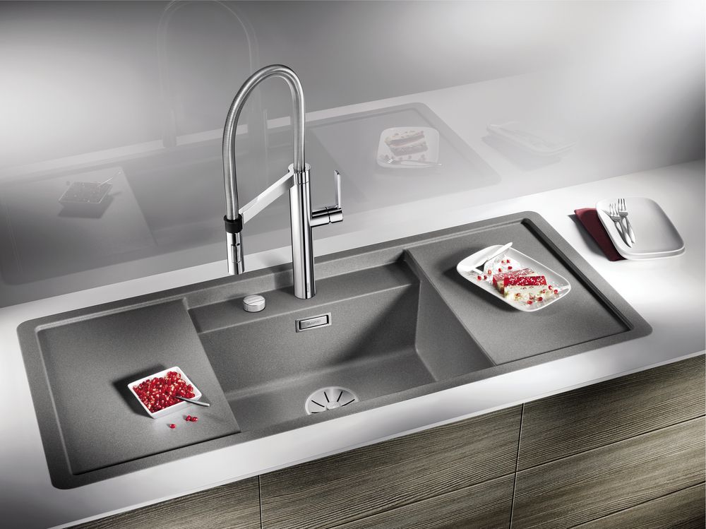 Кухонный смеситель Blanco Culina-S Stainless Steel 517598