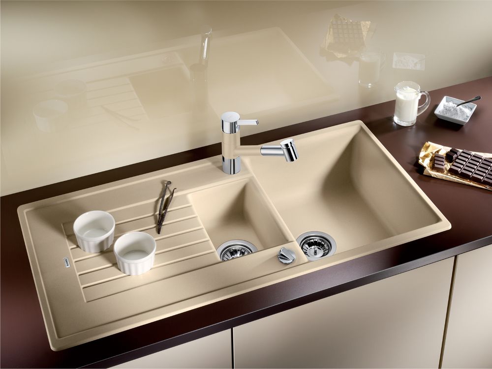 Кухонная мойка Blanco Zia 6S Silgranit Anthracite 514748