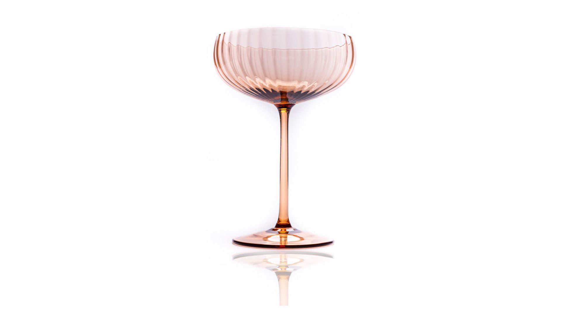 2 бокала для шампанского Anna Von Lipa Lyon Champagne Saucer New Brown Set AVL-622-30