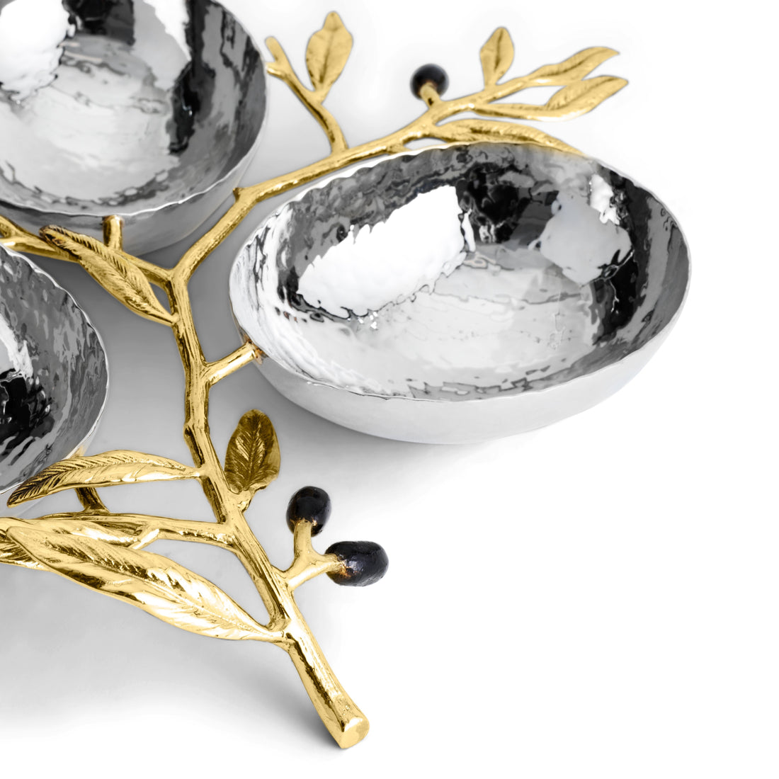 Менажница Michael Aram Olive Branch Triple Dish 112476