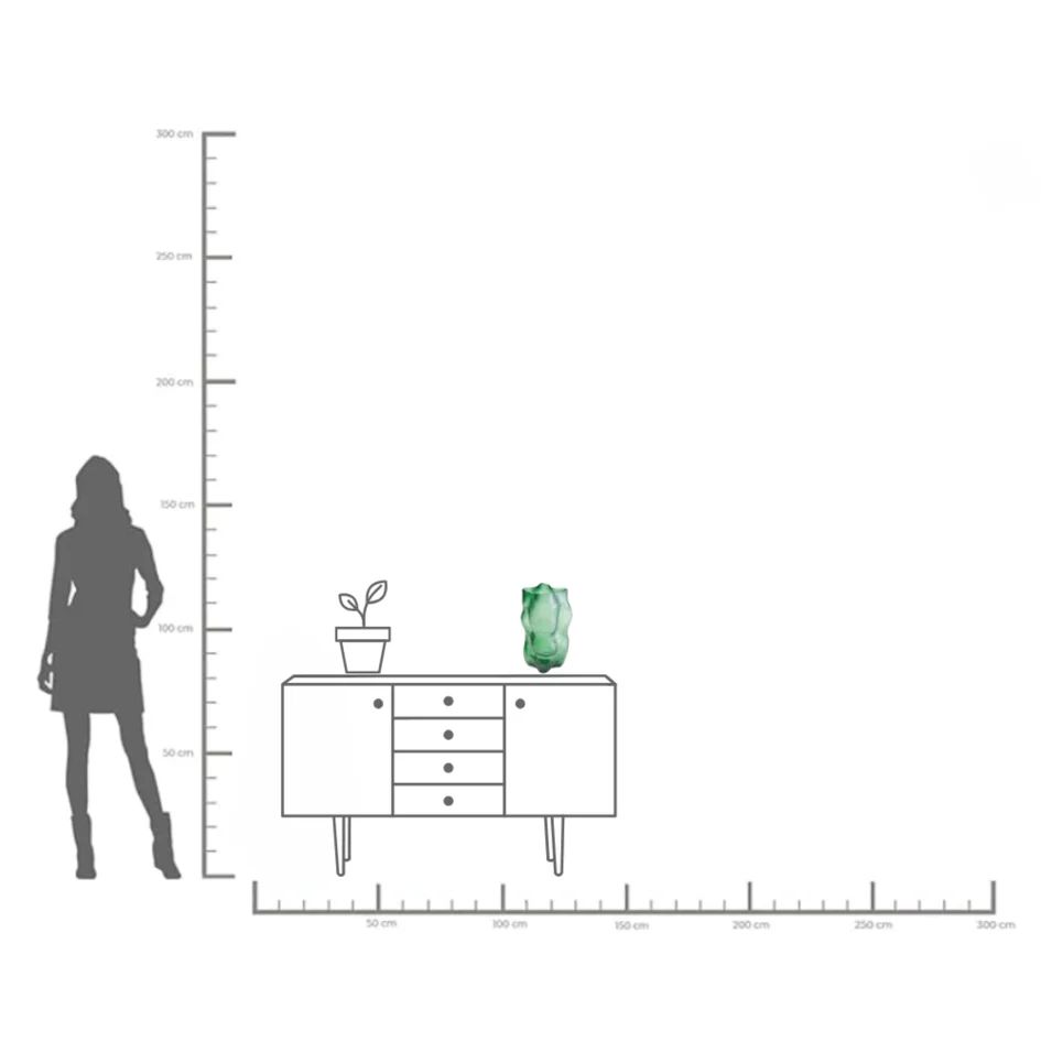 Ваза KARE Vase Enrique Grün 57085