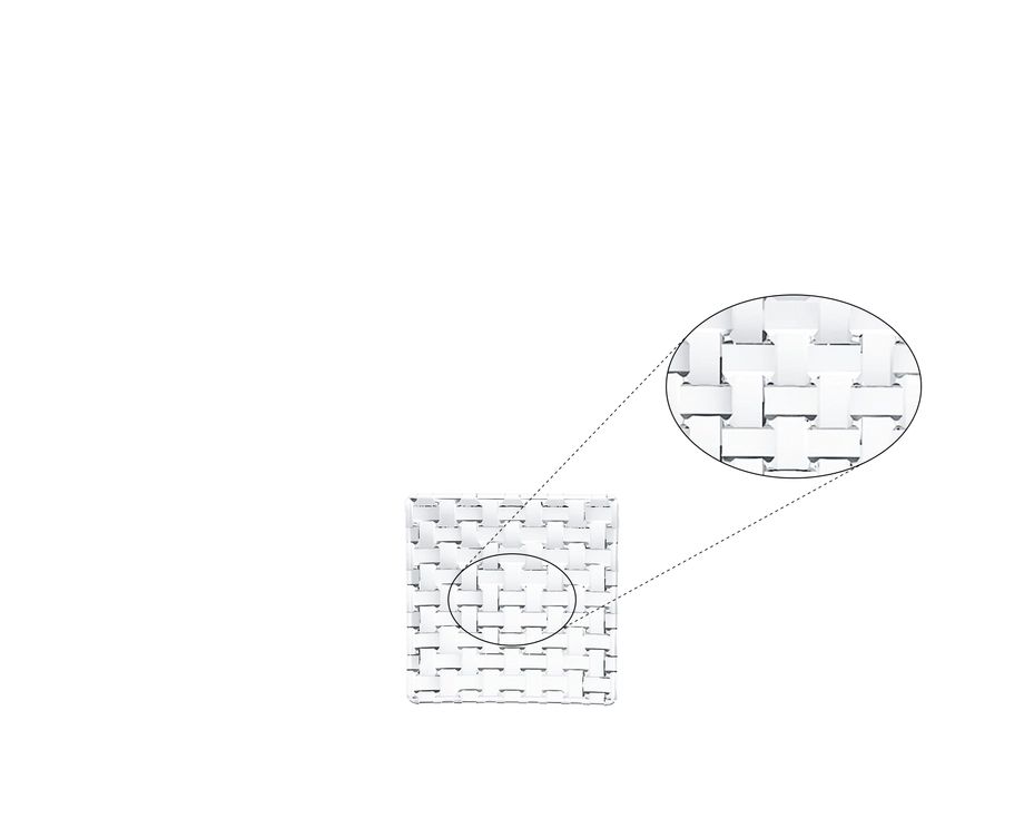 Набор из двух тарелок Nachtmann Bossa Nova Platter Square 101907