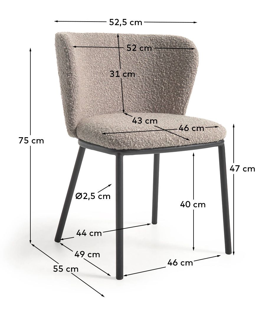 Стул La Forma Ciselia Silla LF-108349