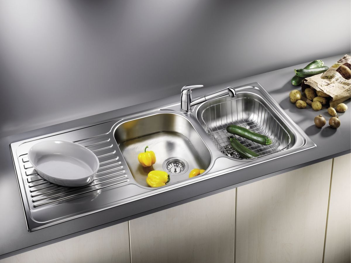 Кухонный смеситель Blanco Daras-S Galvanic Chrome 524190