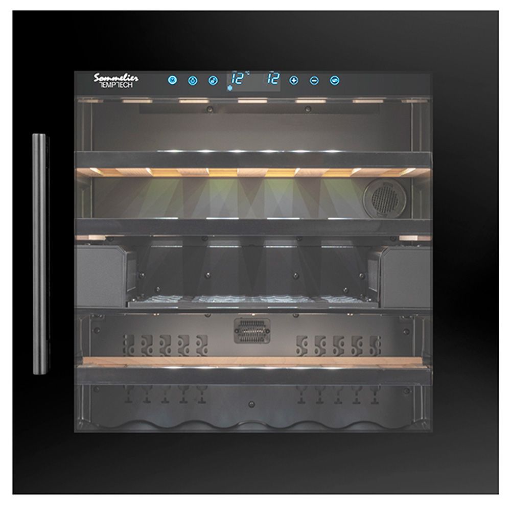 Встраиваемый винный шкаф Temptech SOMZ60DB-24 Sommelier