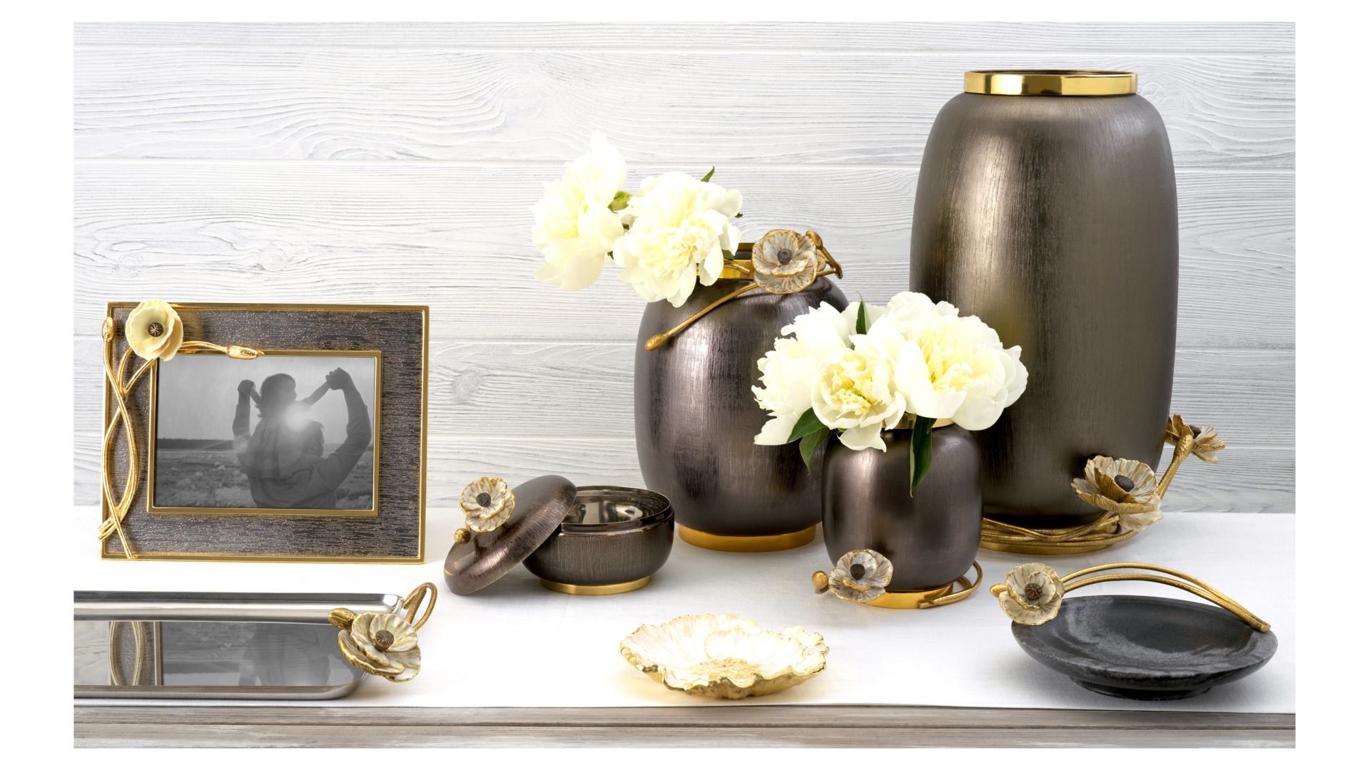 Конфетница Michael Aram Anemone Covered Candy Dish 175028