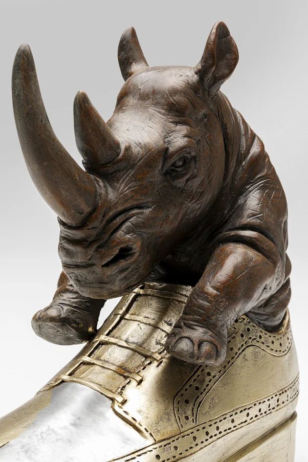 Фигурка KARE Deko Figur Rhino Shoe Fetish 56255
