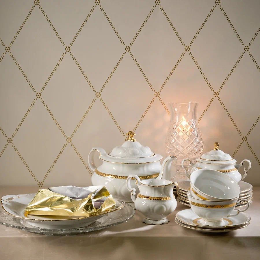 Чайный сервиз Leander Sonata Zlatá Stuha 07160725-1239