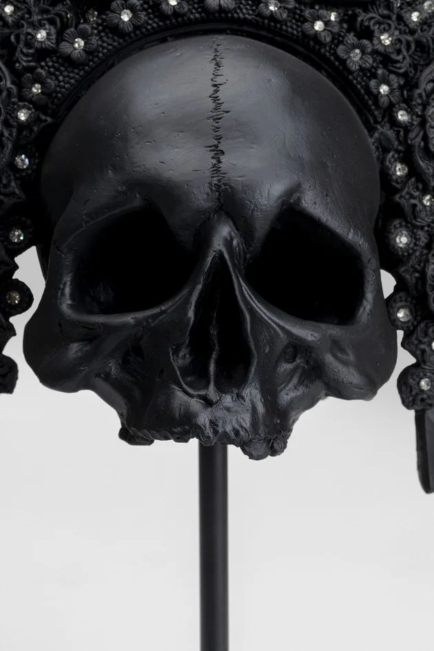 Фигурка KARE Deko Objekt King Skull Schwarz 52821