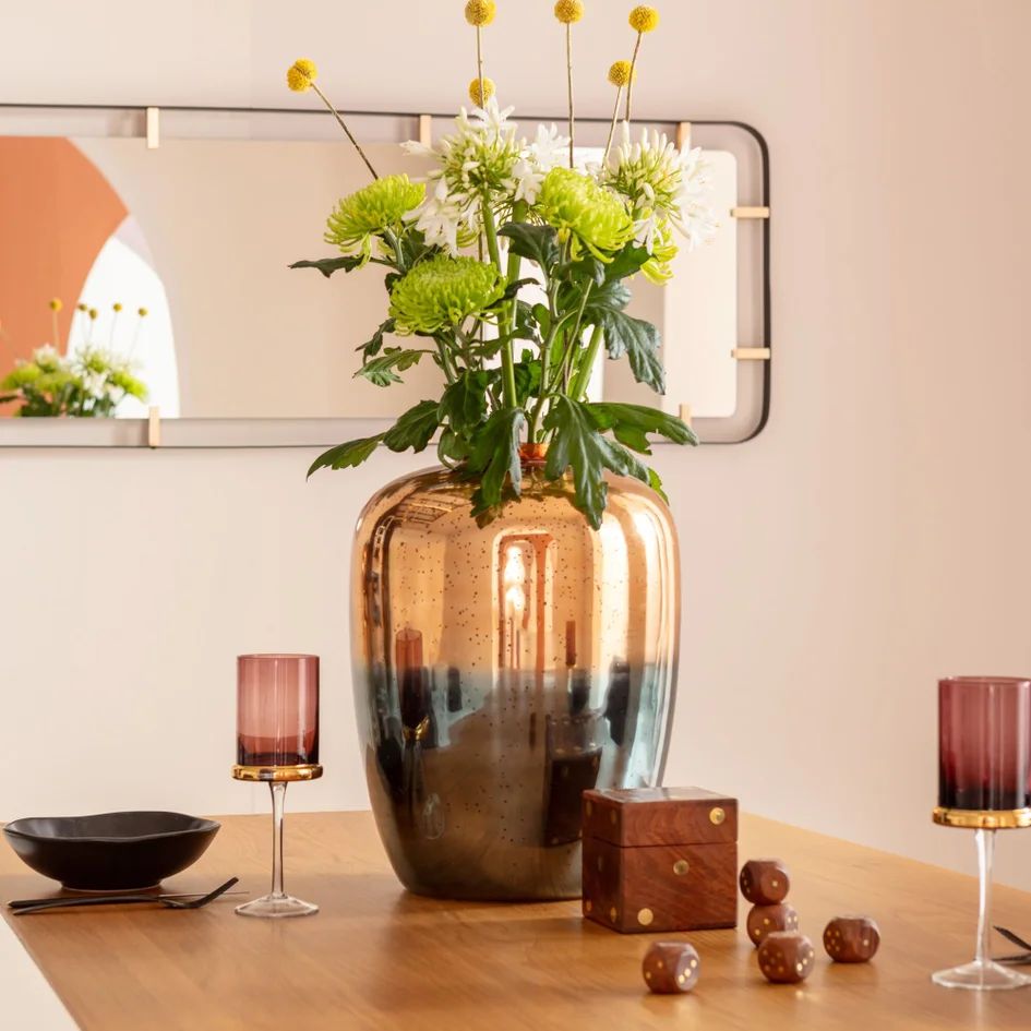 Ваза KARE Deko Vase Lizy Shine Multi 53789