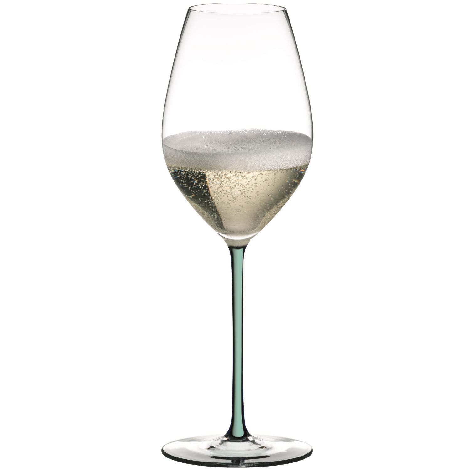 Бокал для шампанского RIEDEL Fatto A Mano Champagne Wine Glass Mint 445 мл (арт. 4900/28M)