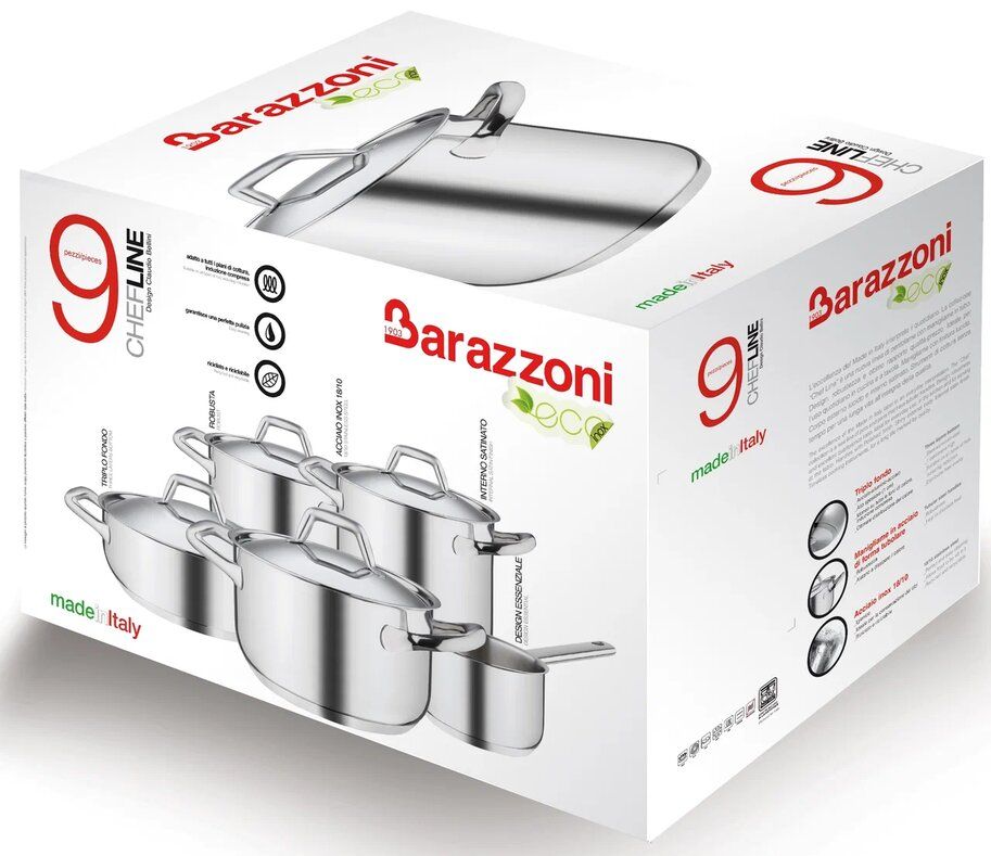 Кастрюля с крышкой Barazzoni Chef Line 163601024