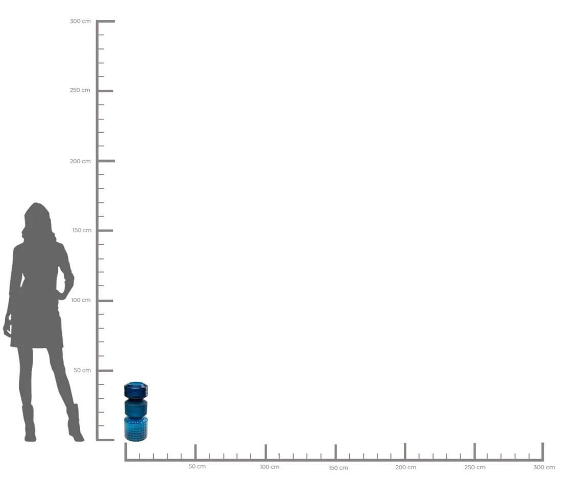 Ваза KARE Vase Marvelous Duo Blau 52267