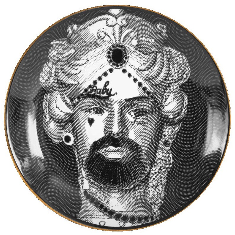 Декоративная тарелка Baci Milano Il Trasgressivo Sagrada Familia Decorative Plate PLA.SAG06