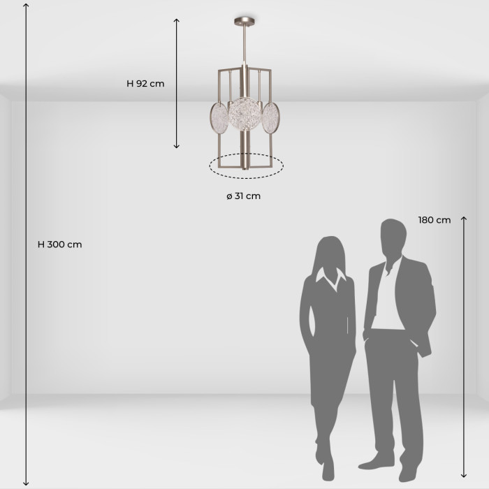 Люстра подвесная MW-Light Ilonica Hanging Chandelier 451012803