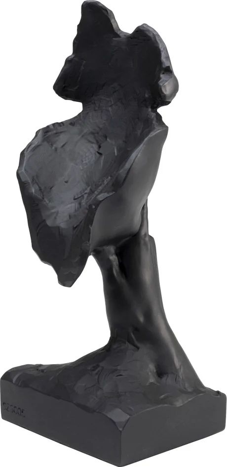 Фигурка KARE Deko Objekt Quiet Face Schwarz 53684