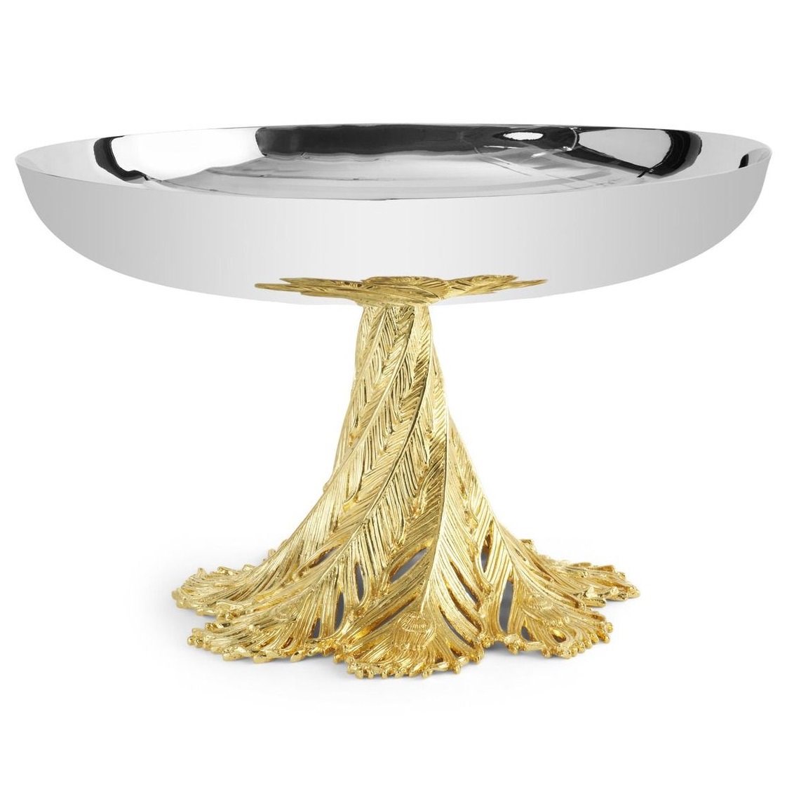 Блюдо на ножке Michael Aram Plume Footed Centerpiece Bowl 133301