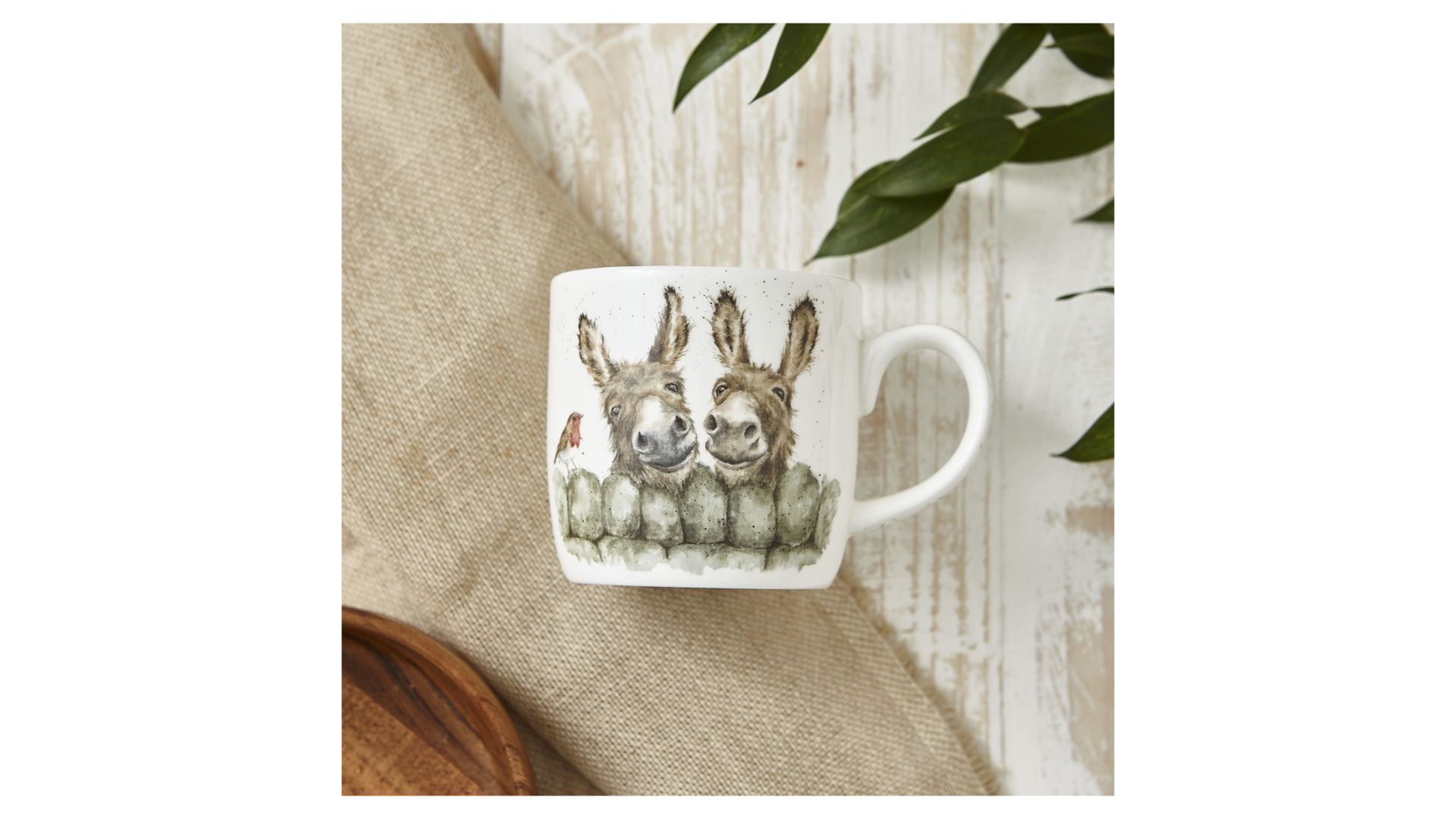 Кружка Royal Worcester Wrendale Designs Donkeys Mug MMTA5629-XT-1