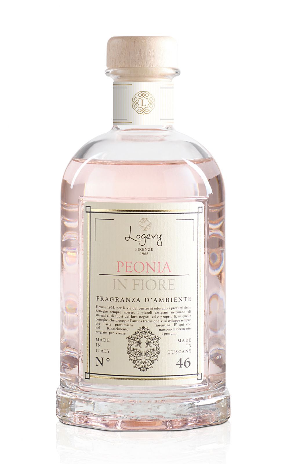 Ароматический диффузор Logevy Firenze 1965 Peonia in Fiore Fragranza d'Ambiente LOG0201