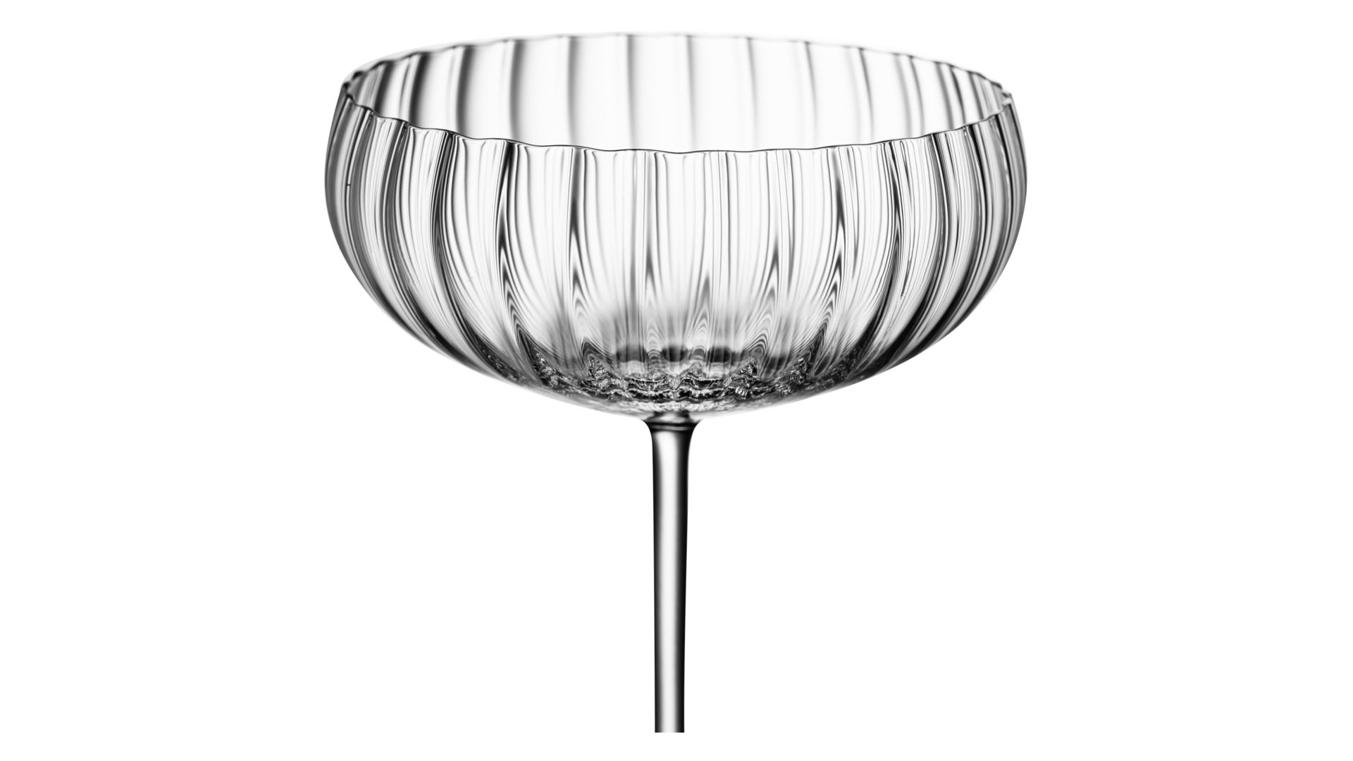 2 бокала для шампанского Anna Von Lipa Lyon Champagne Saucer Crystal Set AVL-622-10