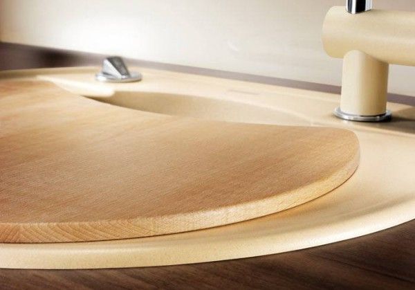 Кухонная мойка Blanco Rondoval 45 Silgranit Coffee 515676