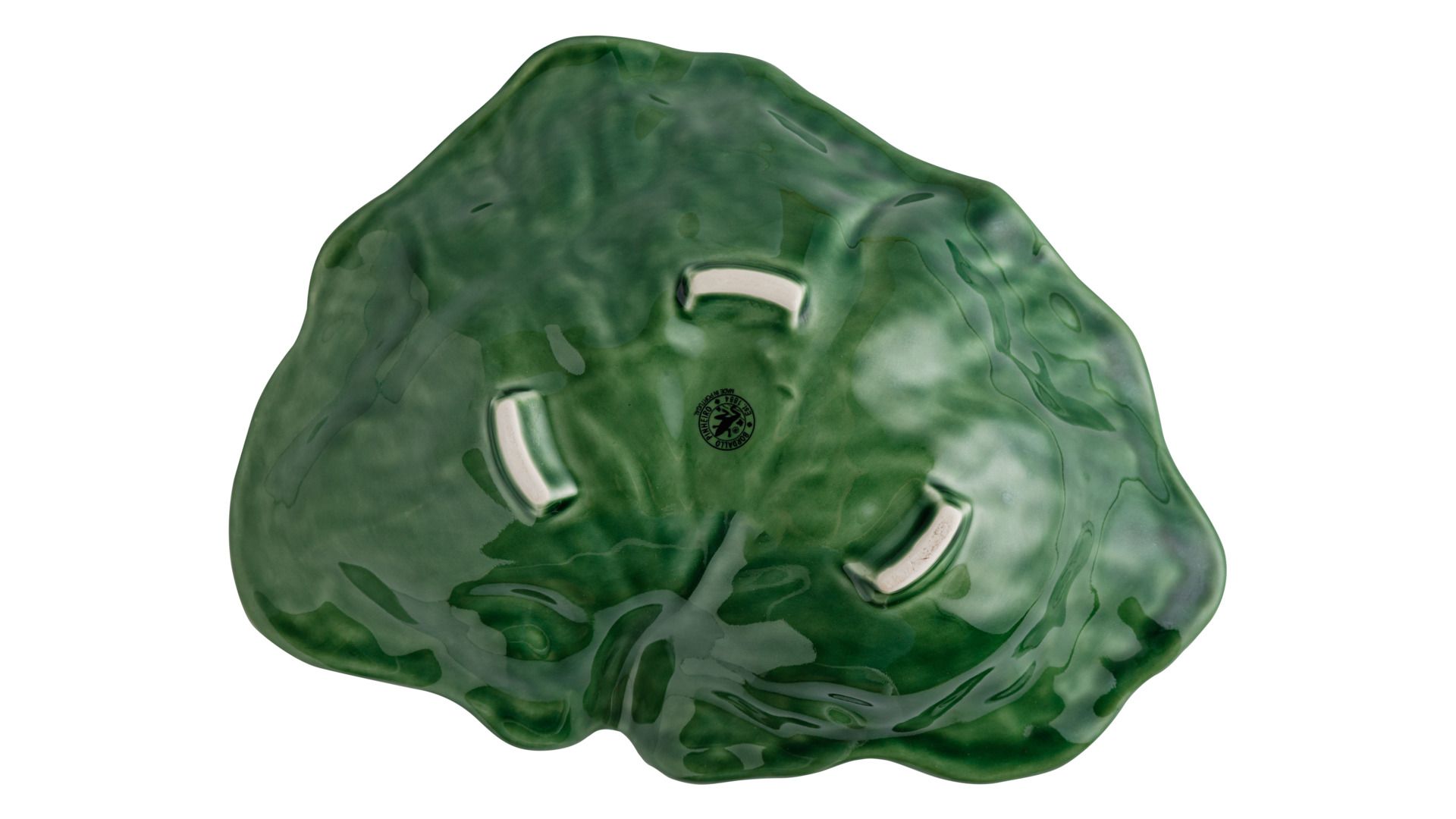 Салатник Bordallo Pinheiro Cabbage Leaf Crooked 65000551