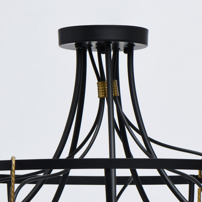 Люстра потолочная De Markt Hamburg Ceiling Chandelier 605015705