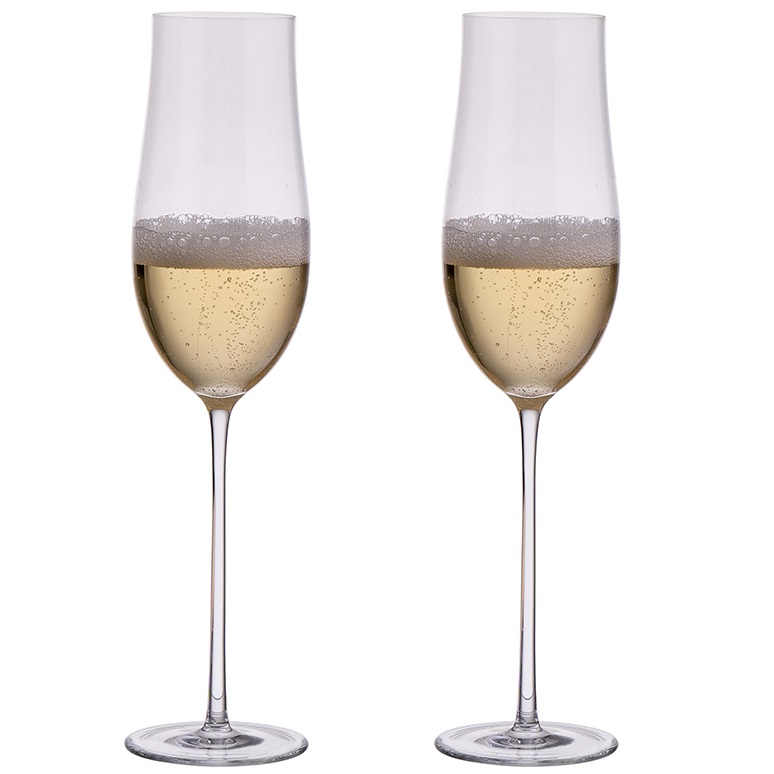 2 бокала для шампанского Halimba Crystal Balance Champagne Set 1800-05-2
