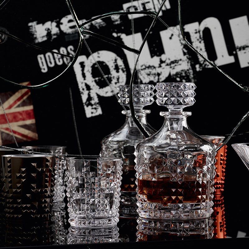 4 стакана для виски Nachtmann Punk Whisky Tumbler Set 99503