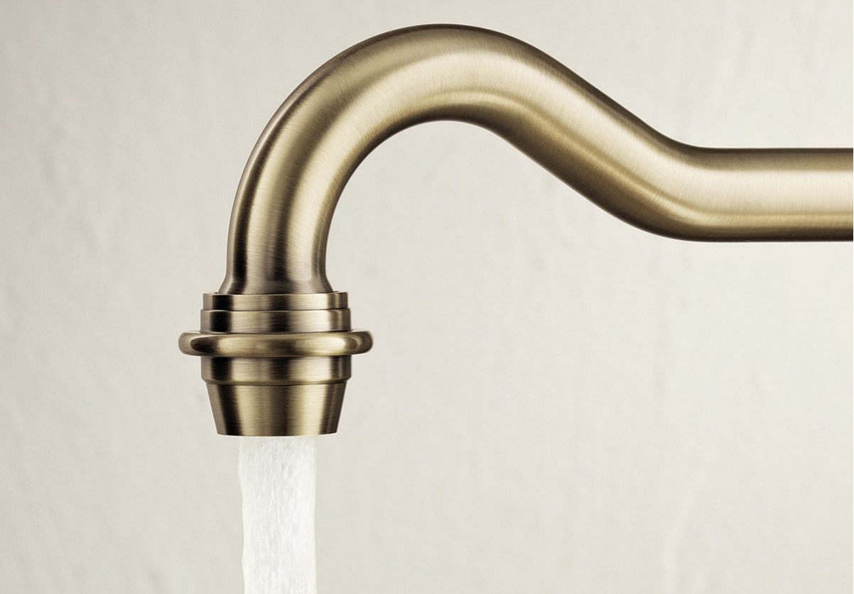 Кухонный смеситель Blanco Sora Polished Brass 524218