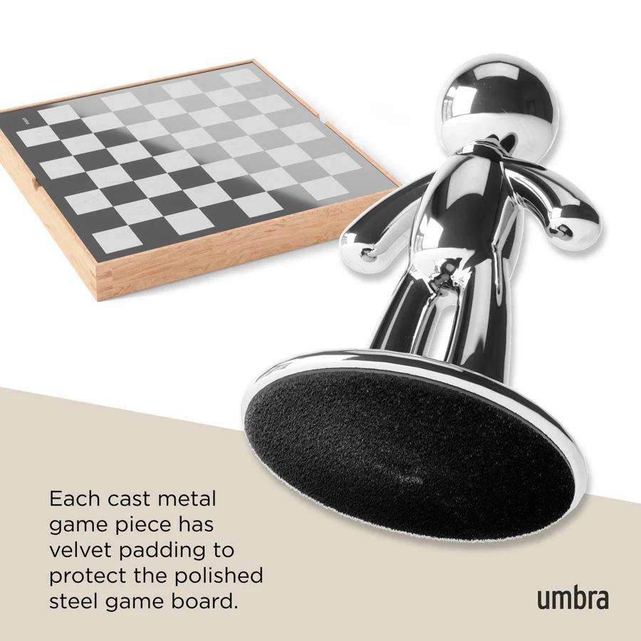 Шахматы Umbra Buddy Chess Set Natural 1005304-390
