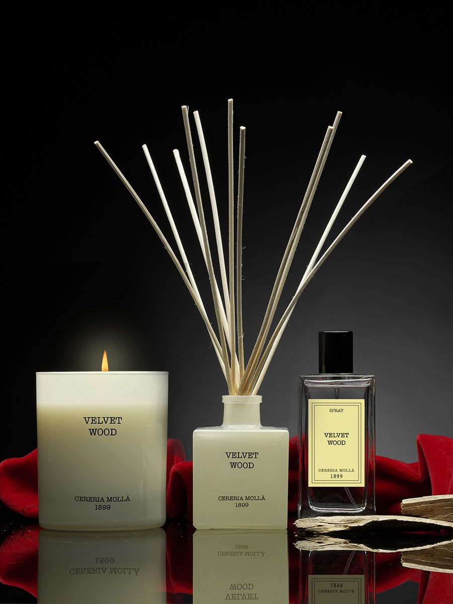 Ароматический диффузор Cerería Mollá 1899 Boutique Velvet Wood Mikado Air Freshener 1320
