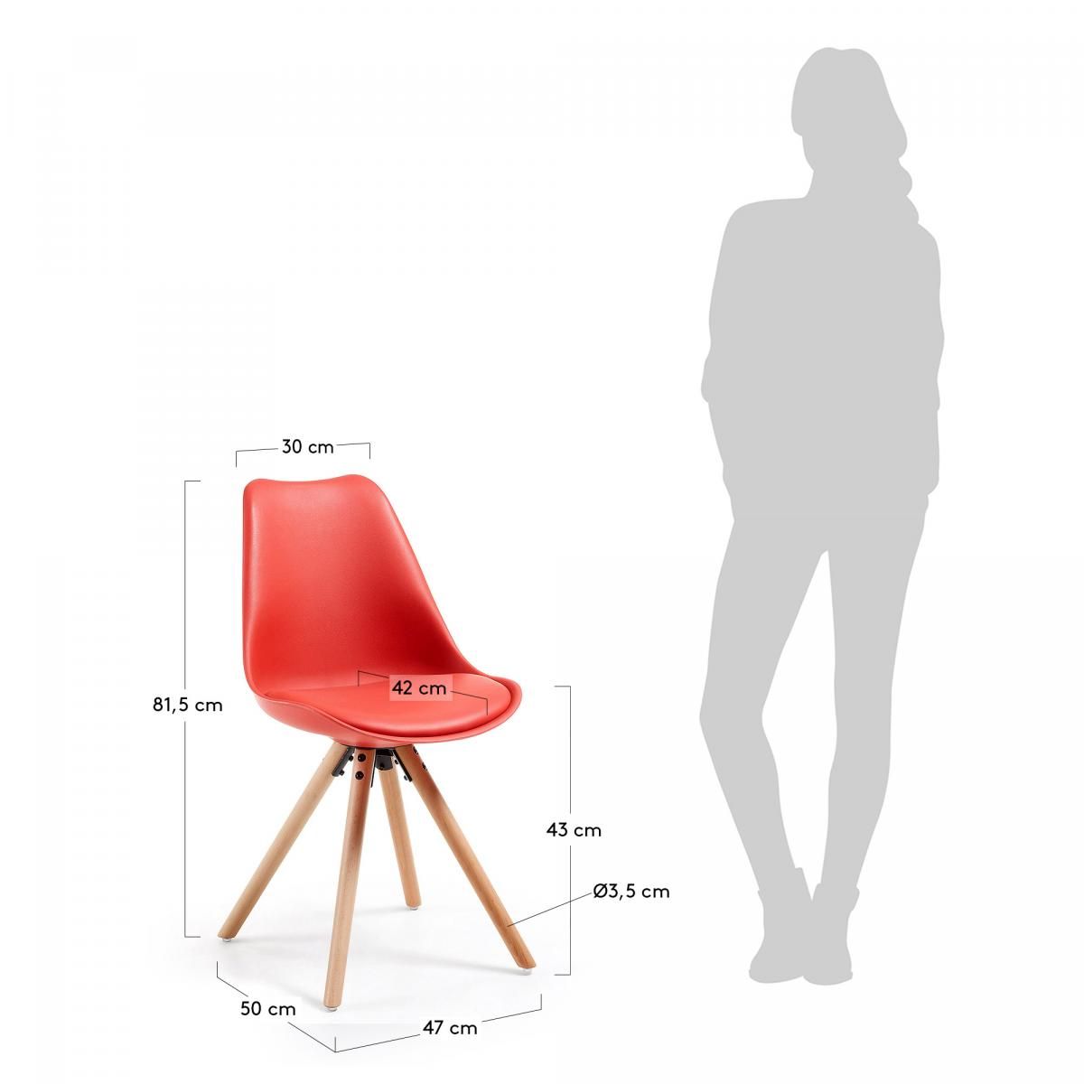 Стул La Forma Lars Silla LF-045616