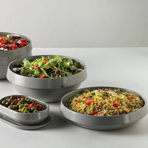 Салатник Emile Henry Saladier Carré Grand Blanc EH103241