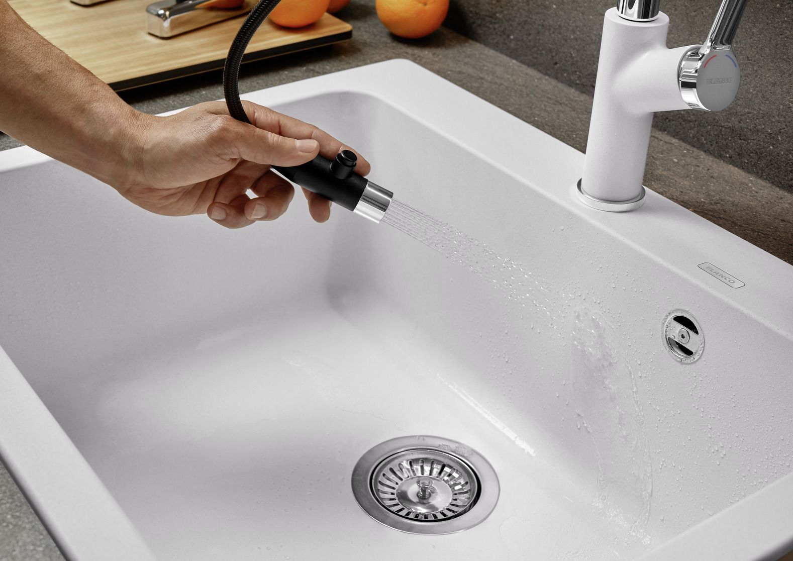 Кухонная мойка Blanco Naya 6 Silgranit Coffee 519645