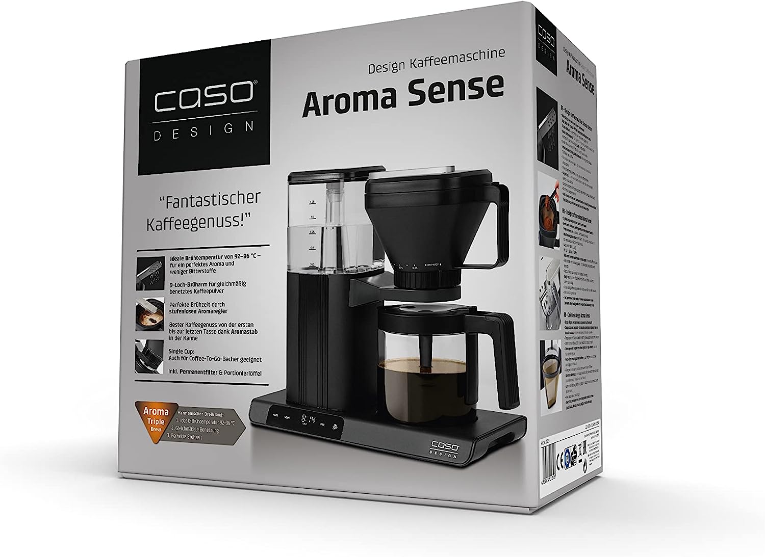 Кофеварка капельная Caso Aroma Sense