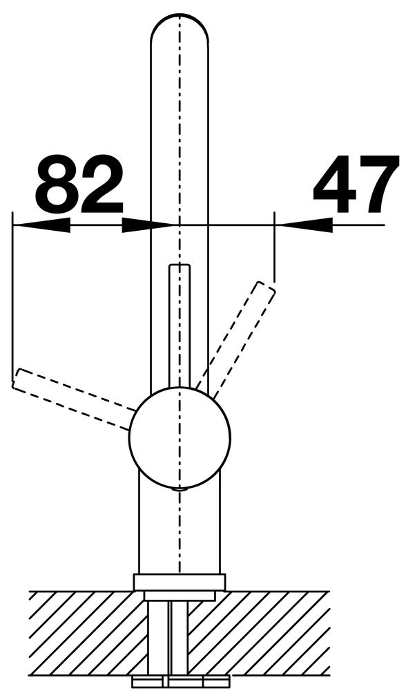 Кухонный смеситель Blanco Linus Stainless Steel 517183
