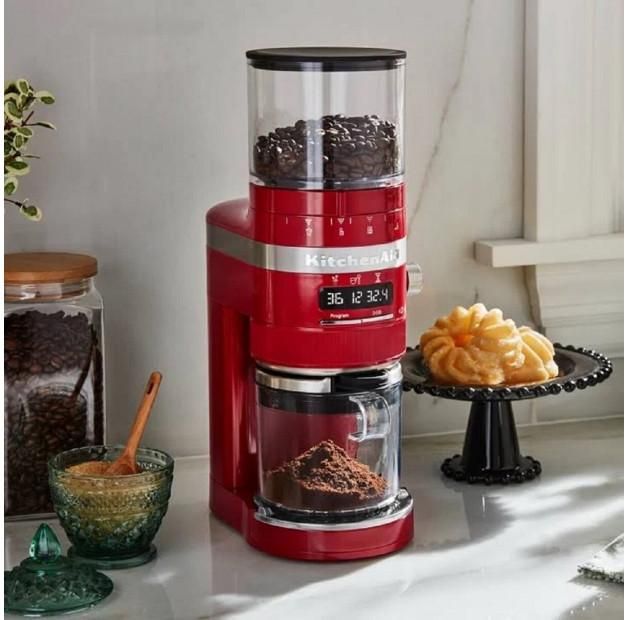 Кофемолка KitchenAid Burr Coffee Grinder Empire Red KCG8433ER